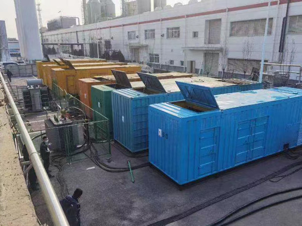 黔西南柴油发电机出租案例展示